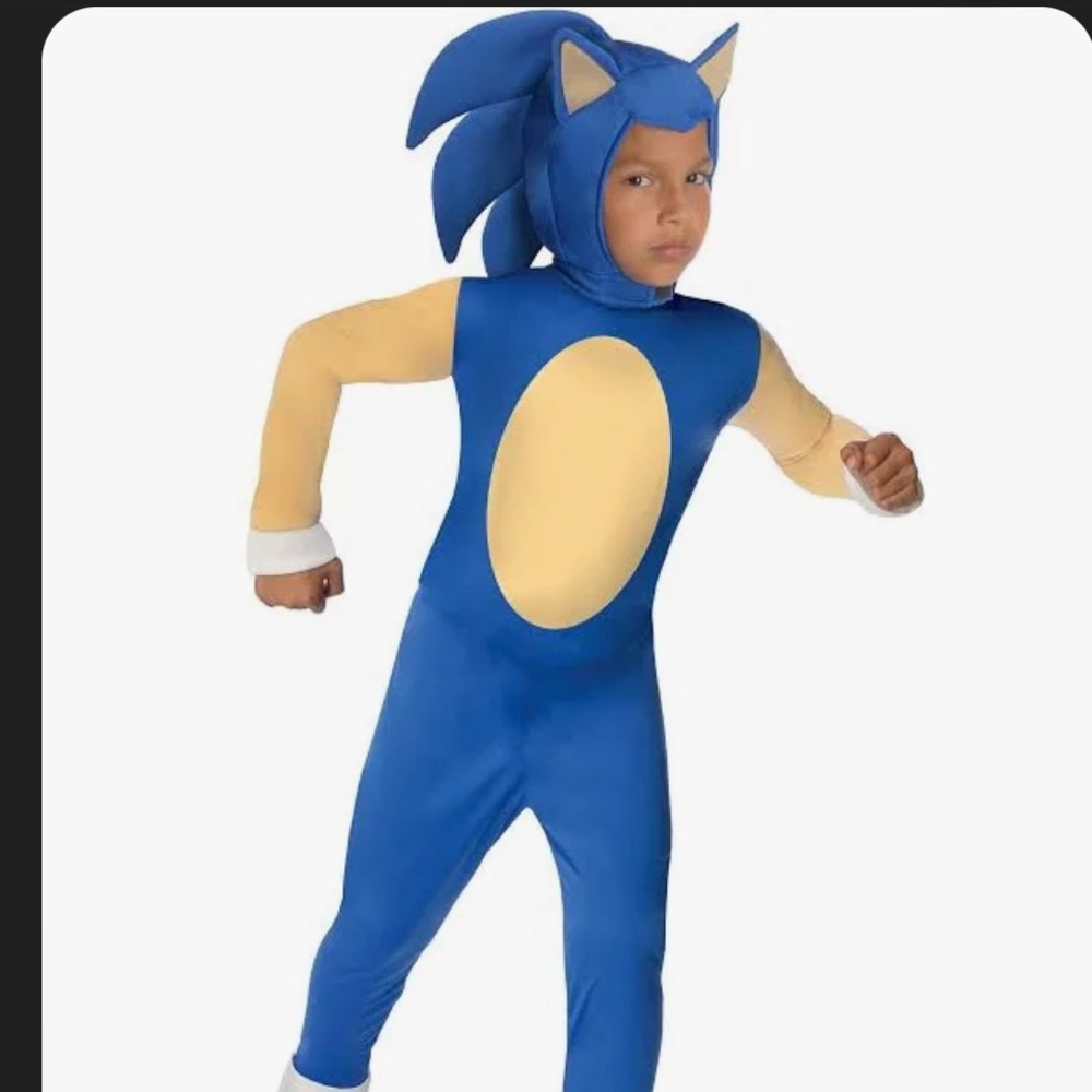 Sonic Hedgehog Costume